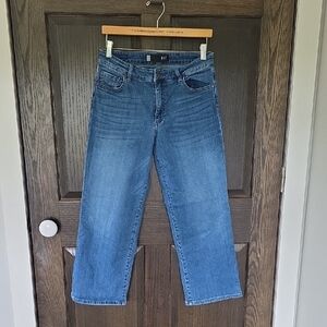 Kut From The Kloth Women's Medium Blue Relaxed Straight Jeans